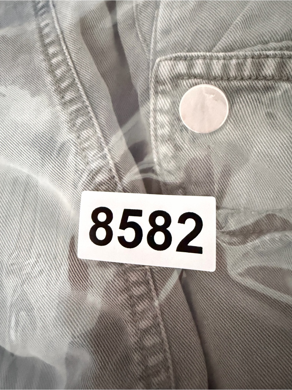 By Anthropologie Women's Gray Cargo Jogger Pants Size Medium 8582 - Picture 12 of 12